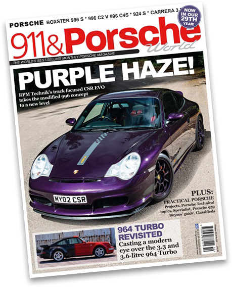 Featured in 911 and Porsche World Magazine